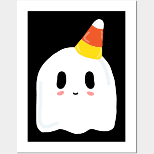 Cute Kawaii Ghost! Posters and Art